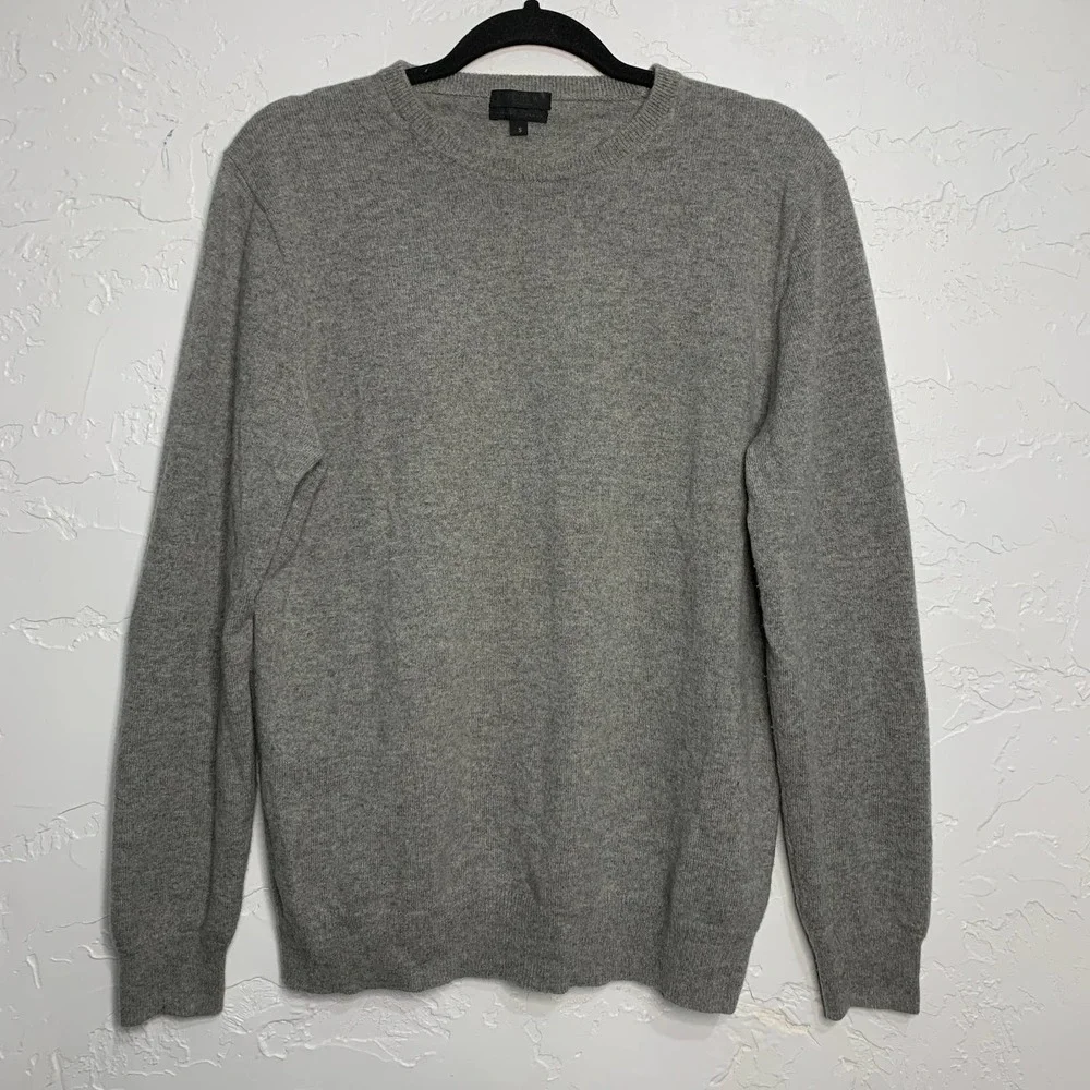J. Crew Collection 100% Cashmere Boyfriend Sweater Men's Small